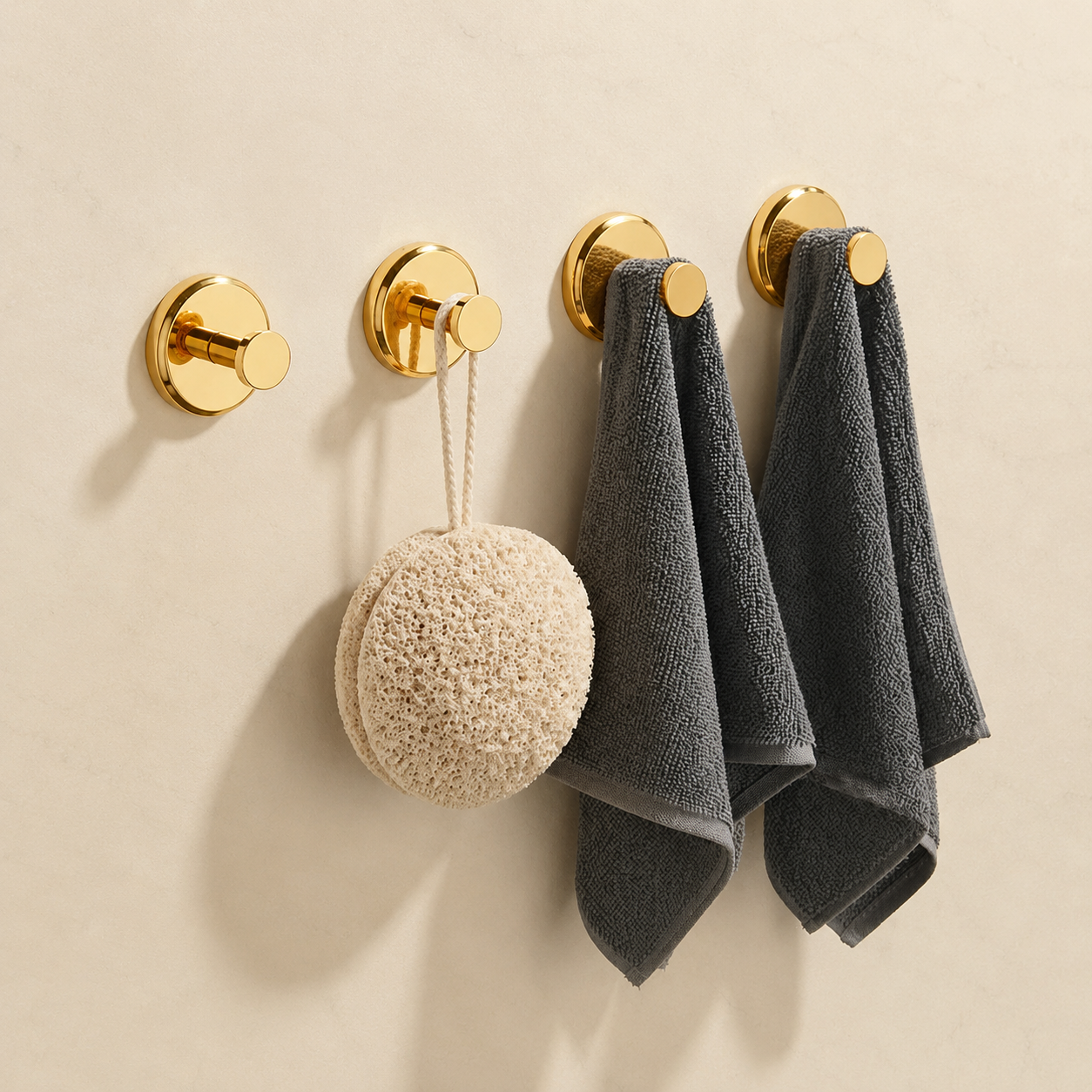 HYBAHAUS Vakuumhaken ohne Bohren – 4er-Set