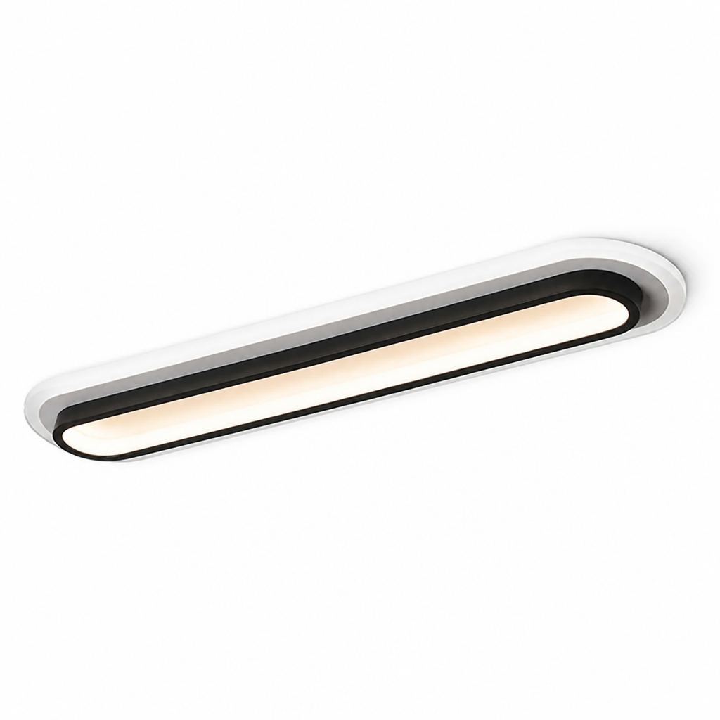 Schlankes LED-Oval-Deckenleuchte Aufbauleuchte (Mehrere Größen)
