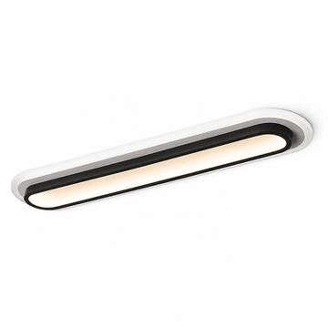 Schlankes LED-Oval-Deckenleuchte Aufbauleuchte (Mehrere Größen)