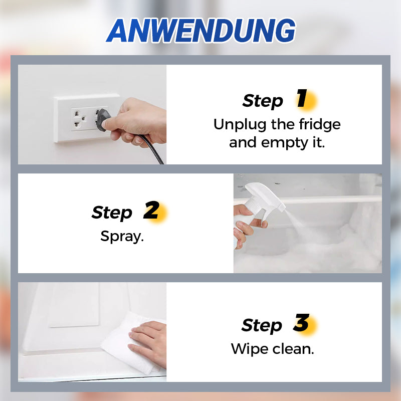 Frostschutzspray für Kühlschrank