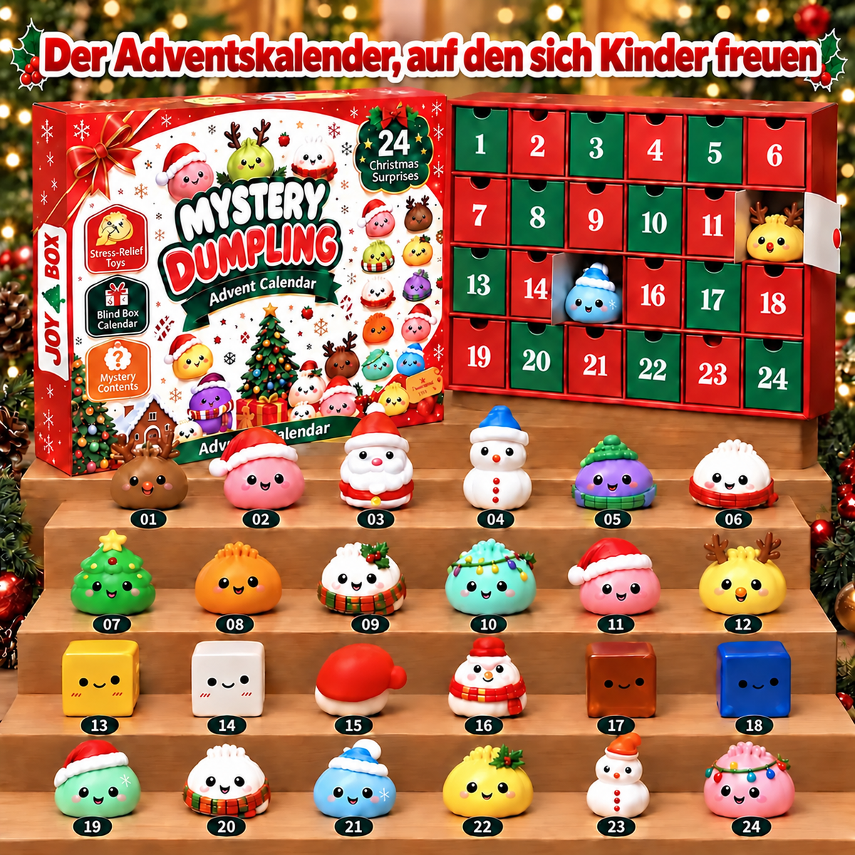 Squishy-Adventskalender – 24 Überraschungen