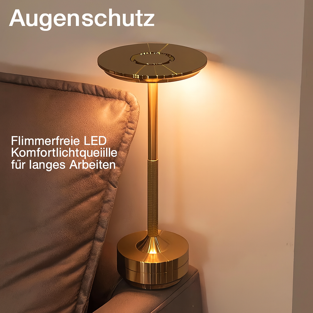 LumiAura – Kabellose Eleganz & stimmungsvolles Licht