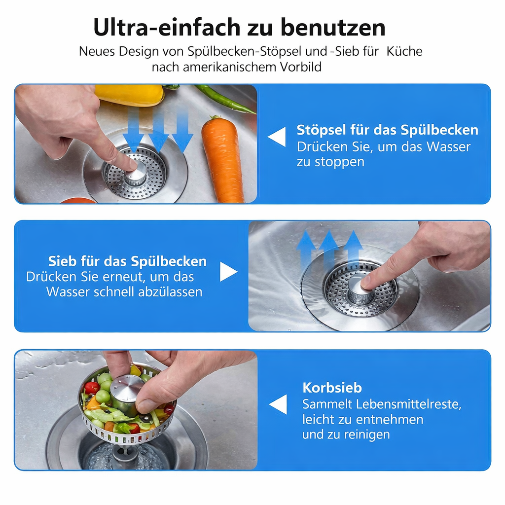 Aquastar™ — Mach deine Spüle zum geruchsfreiem Wohlfühl-Hotspot