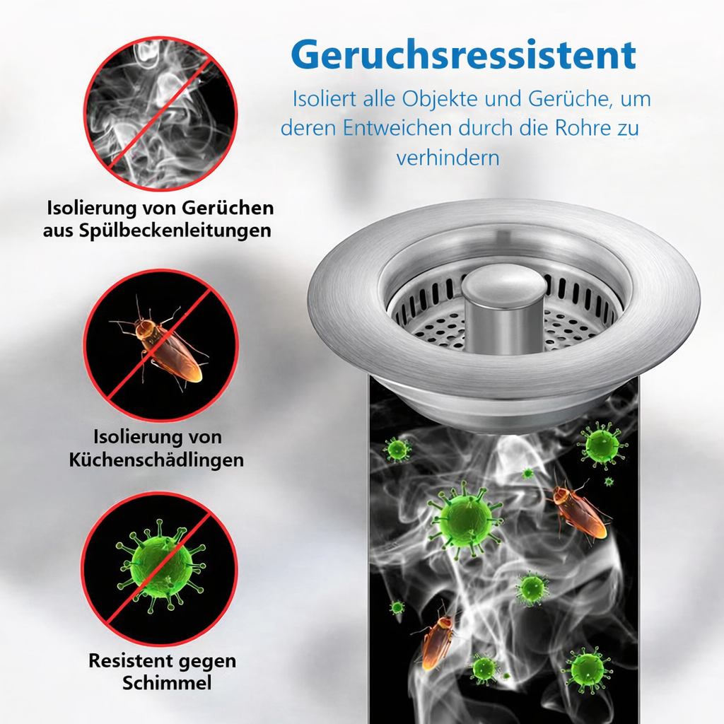 Aquastar™ — Mach deine Spüle zum geruchsfreiem Wohlfühl-Hotspot