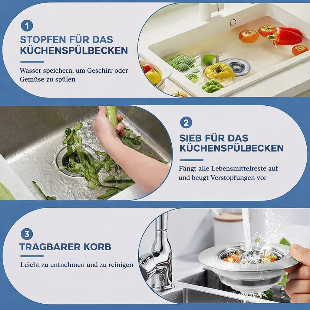 Aquastar™ — Mach deine Spüle zum geruchsfreiem Wohlfühl-Hotspot