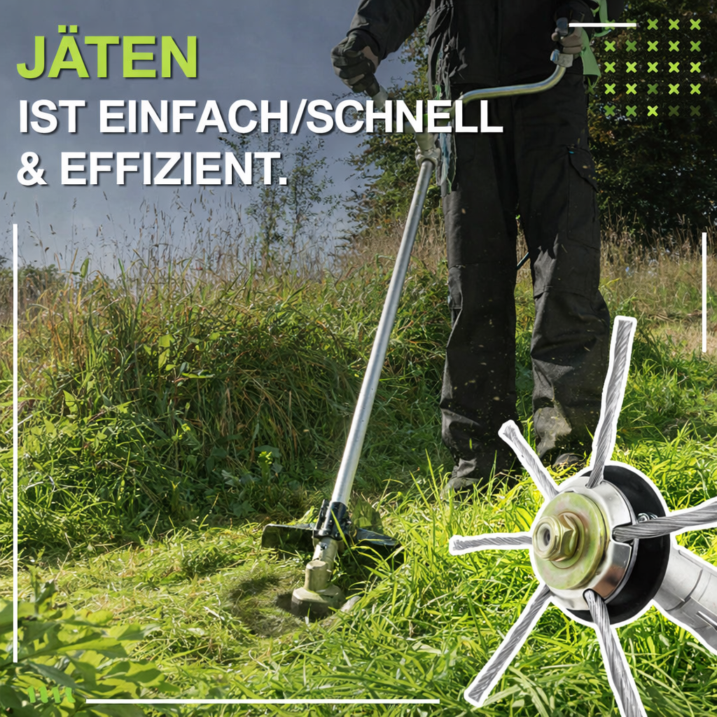 BladeMaster™ — Müheloser Gartenglanz ohne Kraftakt genießen