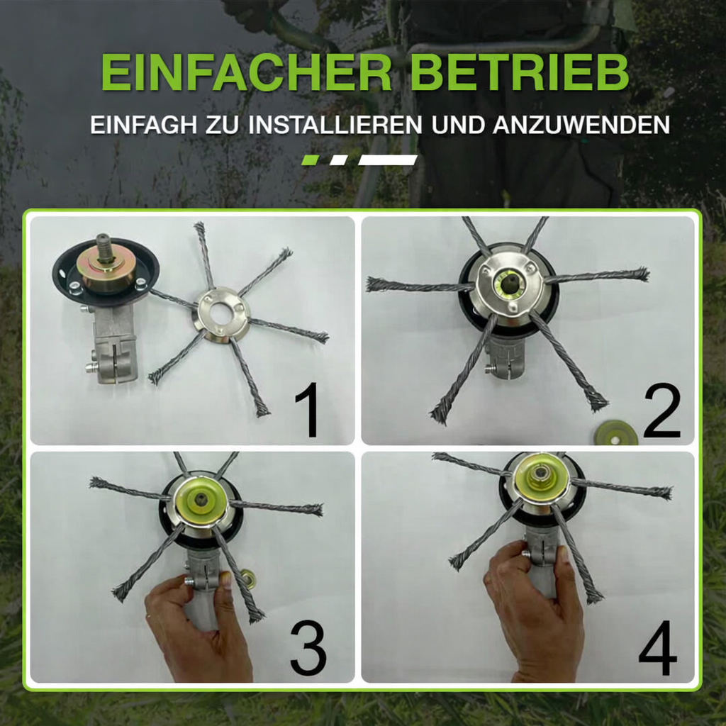 BladeMaster™ — Müheloser Gartenglanz ohne Kraftakt genießen