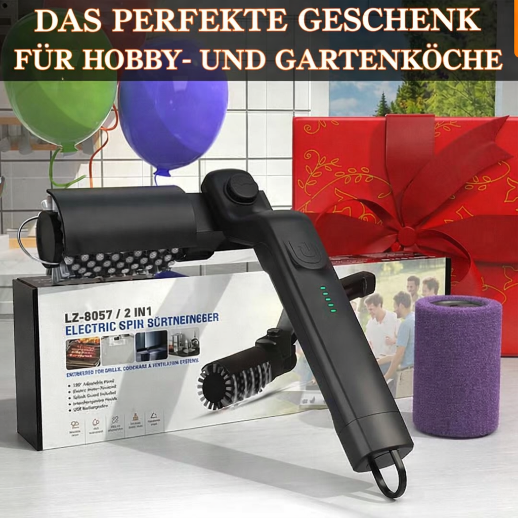PowerBrush™ — Nie wieder schrubben, nur entspannt glänzende Grills in Minuten!