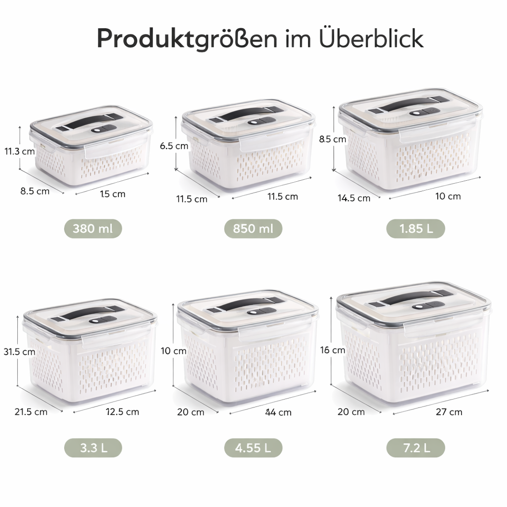 SealMate™ Lebensmittelbehälter für Frische