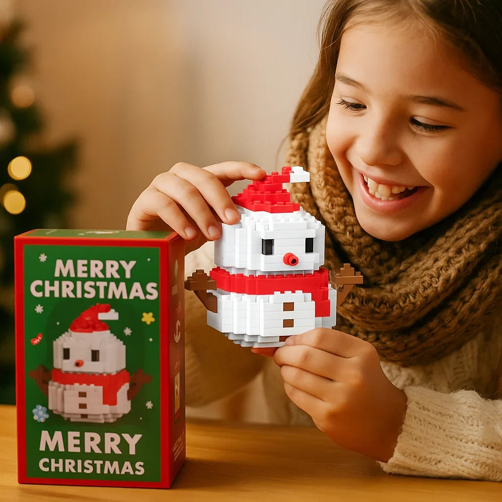 Kreative Baustein Weihnachtsfiguren - Spaß für die ganze Familie