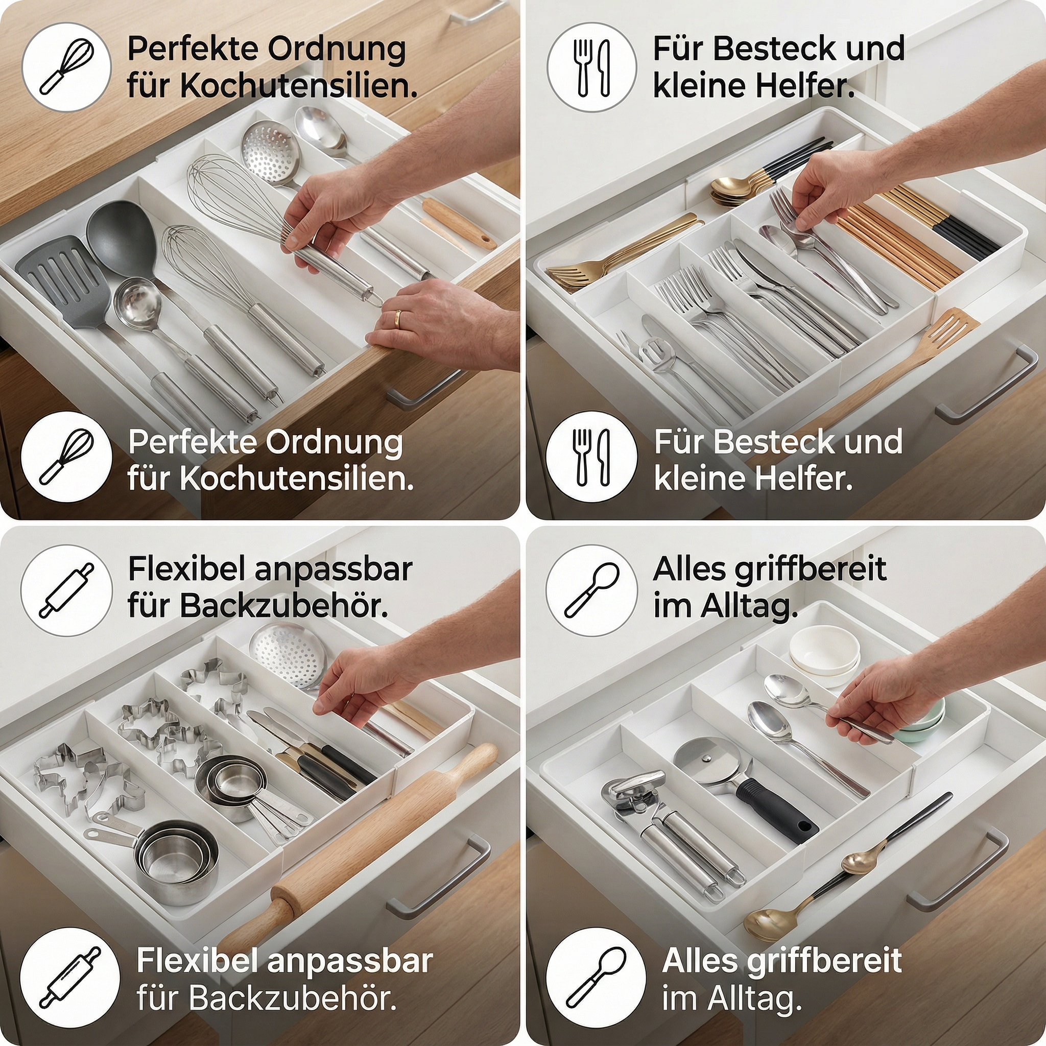 Schubladen Organizer – Küche & Haushalt