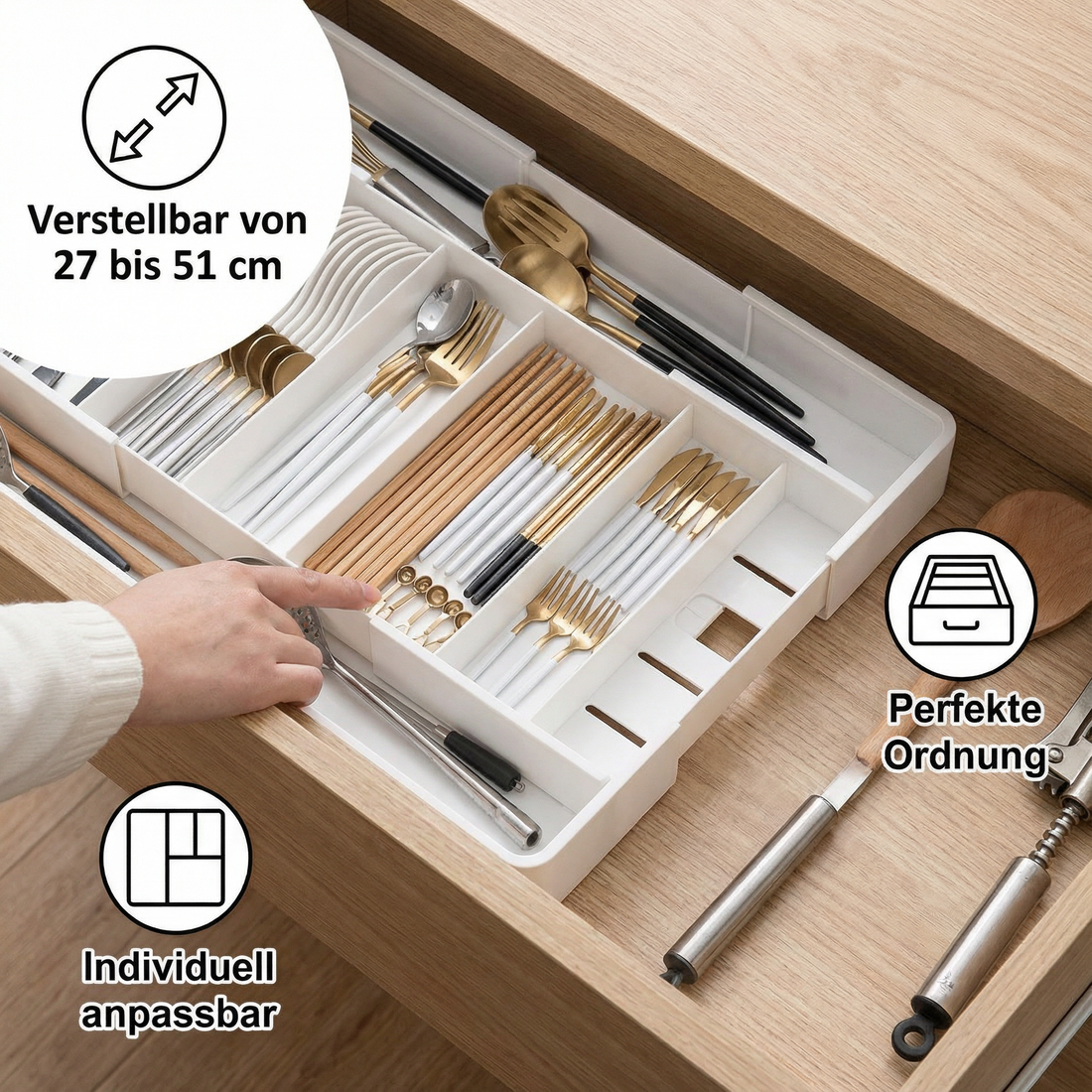Schubladen Organizer – Küche & Haushalt