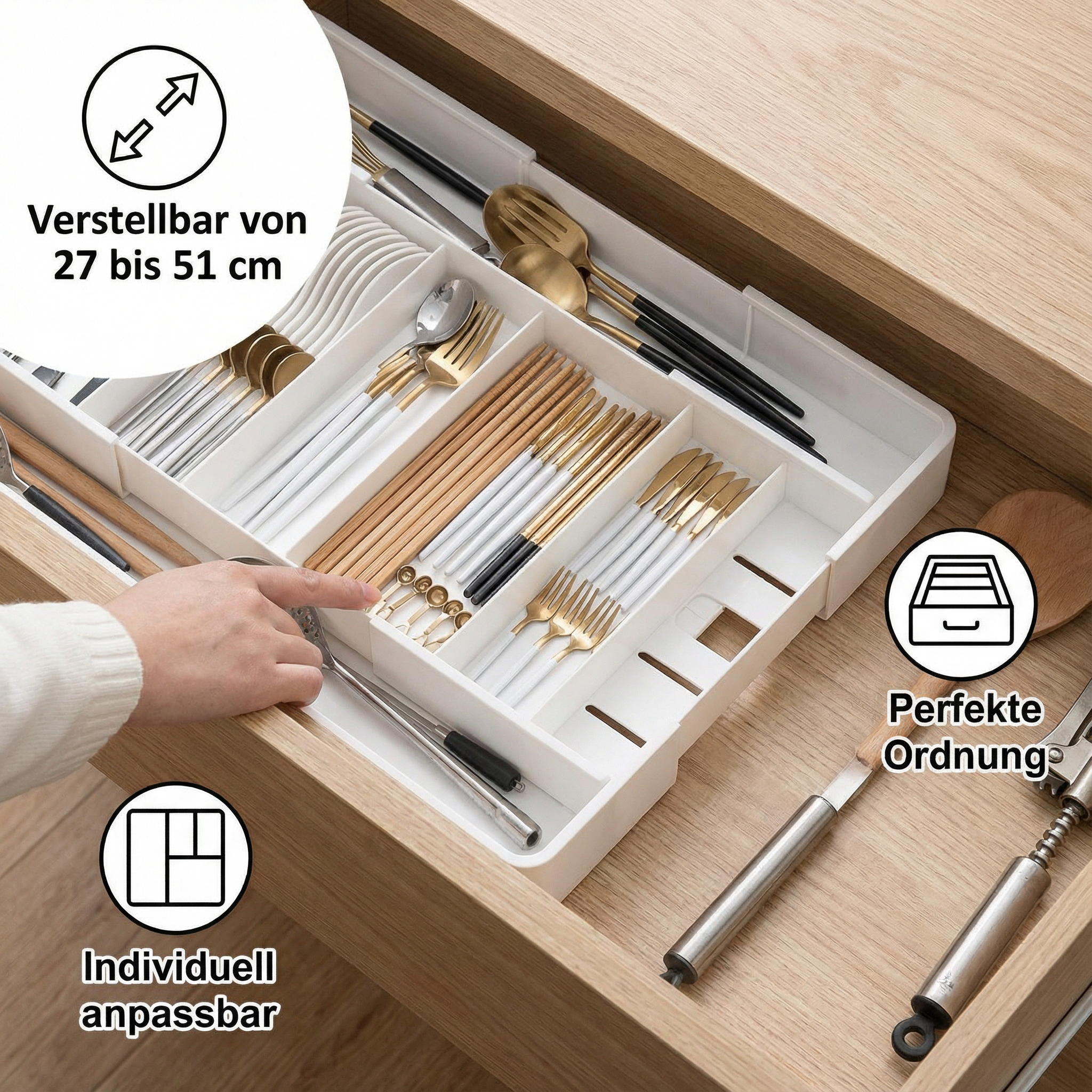 Schubladen Organizer – Küche & Haushalt
